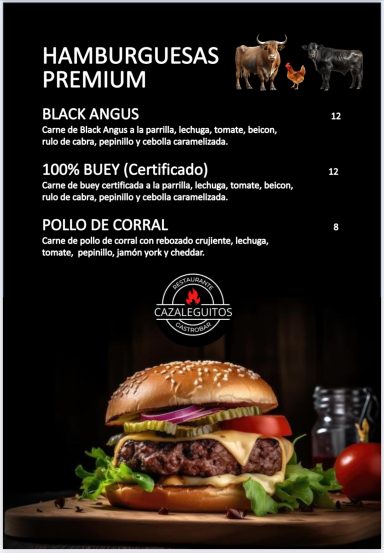HAMBURGUESAS PREMIUM